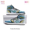 TRENDING Super Mario Peachy Princess Air Jordan High Top Sneaker All Over Printed