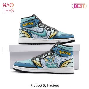 TRENDING Vaporeon Pokemon Air Jordan High Top Sneaker Limited Edition