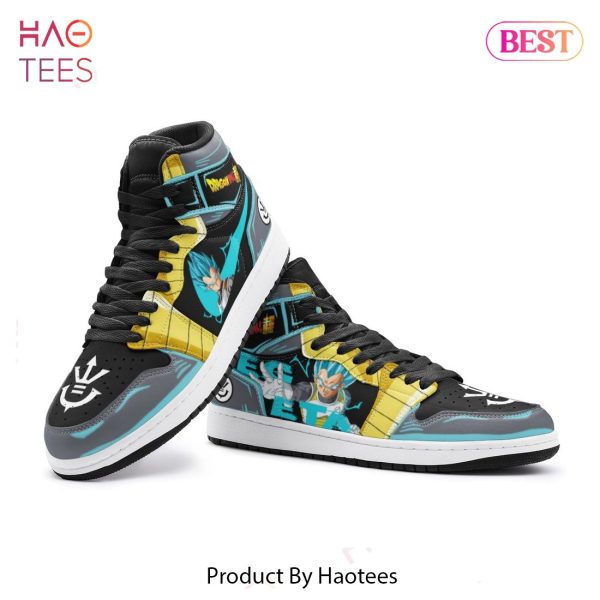 TRENDING Vegeta Super Saiyan Blue Dragon Ball Air Jordan High Top Sneaker All Over Printed