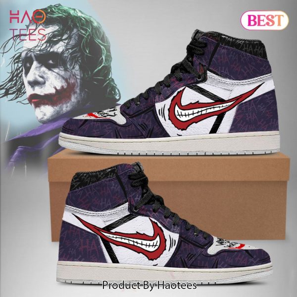 [AVAILABLE] DC Joker Air Jordan High Top Sneaker Limited Edition