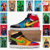 [AVAILABLE] DC Justice League Batman Air Jordan High Top Sneaker POD Design