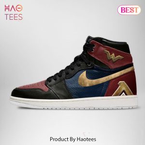 [AVAILABLE] DC Justice League Wonder Woman Air Jordan High Top Sneaker POD Design
