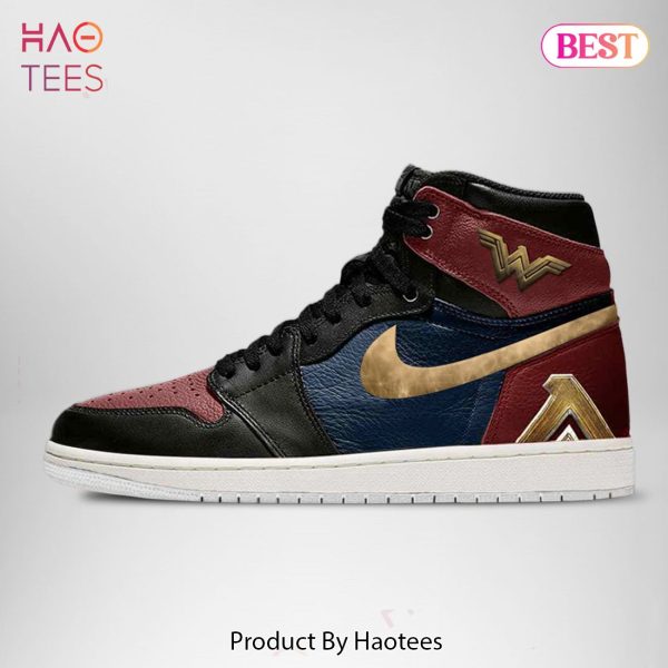 [AVAILABLE] DC Justice League Wonder Woman Air Jordan High Top Sneaker POD Design