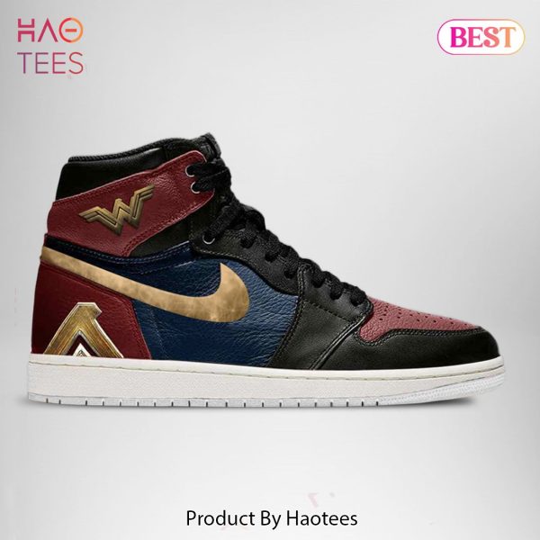 [AVAILABLE] DC Justice League Wonder Woman Air Jordan High Top Sneaker POD Design