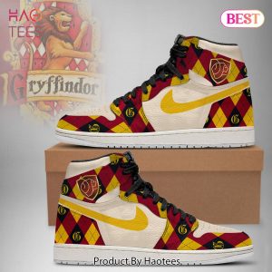 [AVAILABLE] Harry Potter Gryffindor Air Jordan High Top Sneakers POD Design