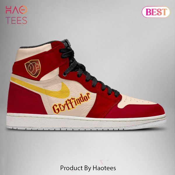 [AVAILABLE] Harry Potter Shoes Gryffindor Air Jordan High Top Shoes POD Design – 3C01