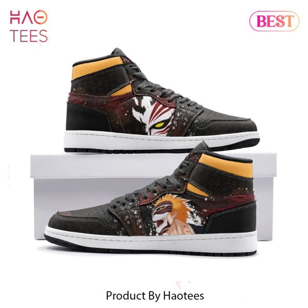 [AVAILABLE] Hollow Ichigo Bleach Air Jordan High Top Sneaker All Over Printed