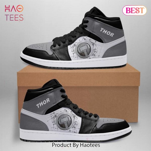 [AVAILABLE] Marvel Thor Air Jordan High Top Sneaker All Over Printed