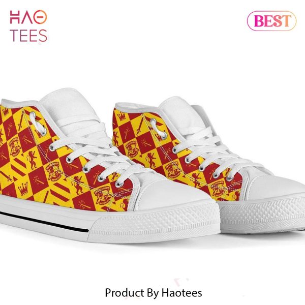 [BEST] Harry Potter Gryffindor High Top Shoes All Over Printed