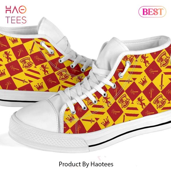 [BEST] Harry Potter Gryffindor High Top Shoes All Over Printed