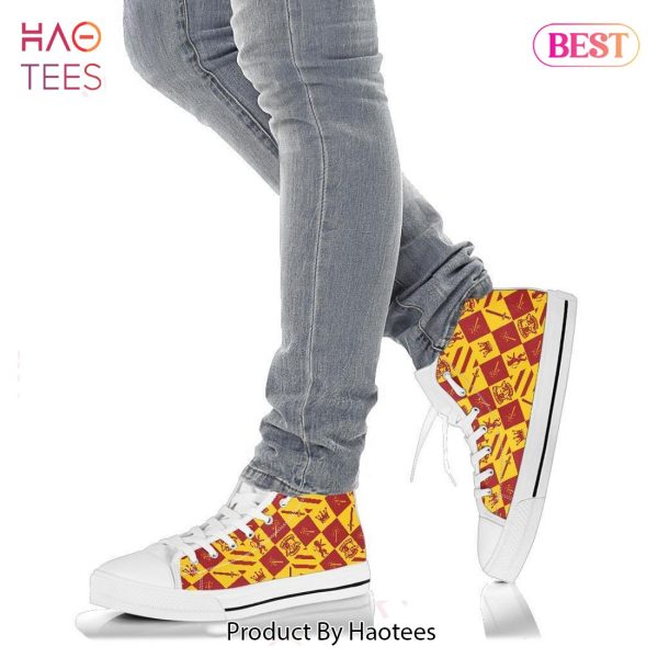 [BEST] Harry Potter Gryffindor High Top Shoes All Over Printed