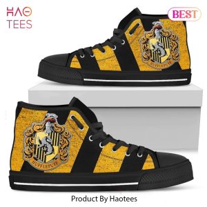 [BEST] Harry Potter Hufflepuff High Top Shoes Limited Edition