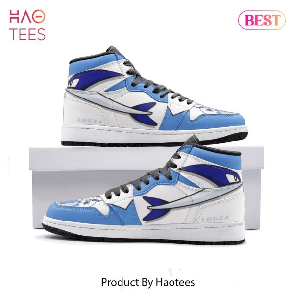 [BEST] Lugia Pokemon Air Jordan High Top Sneaker POD Design