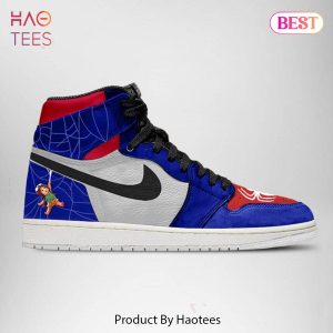 [BEST] Marvel Spider Man Across the Spider Verse Peter B Parker Air Jordan High Top Sneaker POD Design