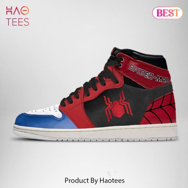[BEST] Marvel Tom Holland Spiderman Air Jordan High Top Sneaker All Over Printed
