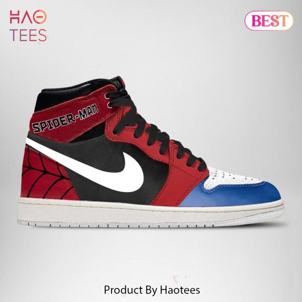 [BEST] Marvel Tom Holland Spiderman Air Jordan High Top Sneaker All Over Printed
