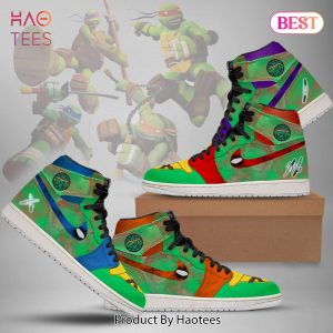 [BEST] TMNT Teenage Mutant Ninja Turtles Air Jordan High Top Sneaker Limited Edition