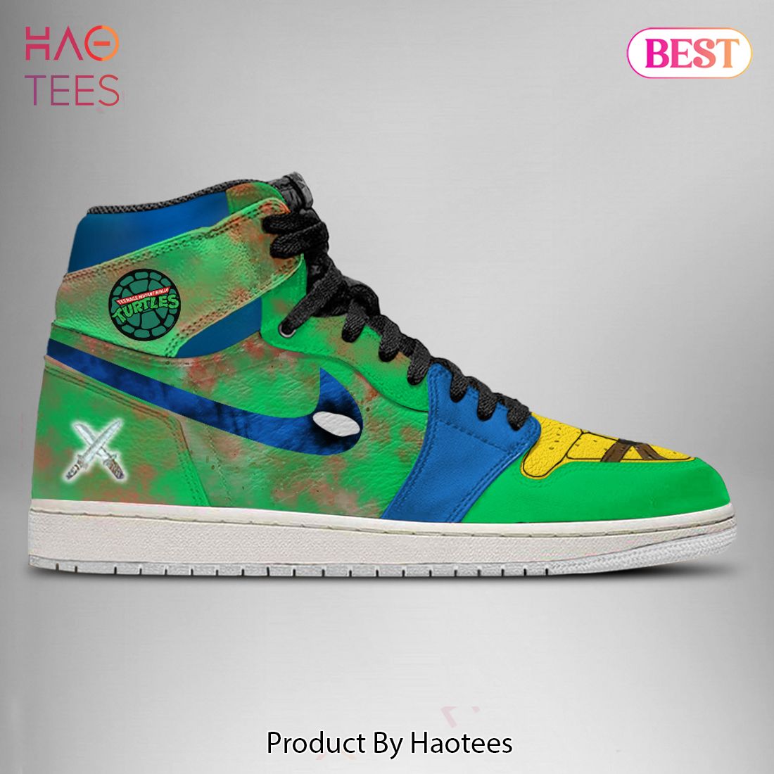 Nike teenage mutant ninja turtle cartoon dunks high outlet sneaker