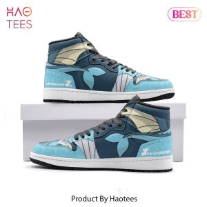[BEST] Vaporeon Pokemon Air Jordan High Top Sneaker All Over Printed