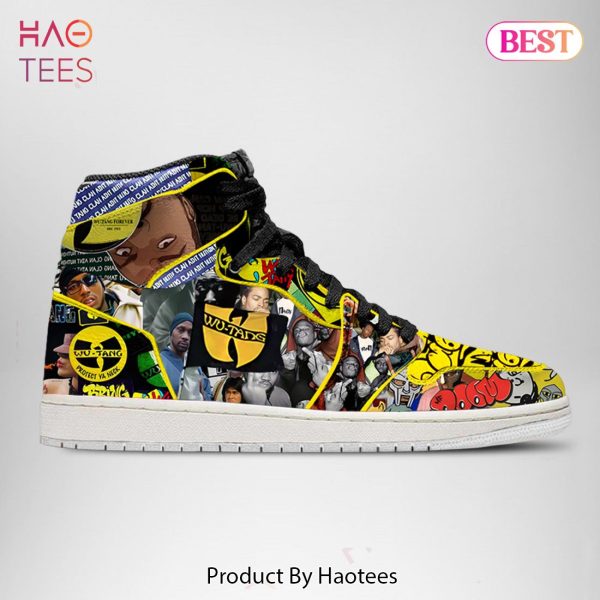[BEST] Wu Tang Clan Air Jordan High Top Sneakers All Over Printed