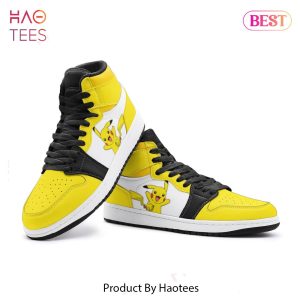 [LUXURY] Pikachu Pokemon Air Jordan High Top Sneaker POD Design