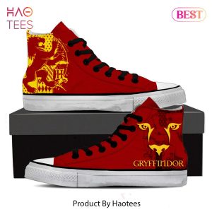 [LUXURY] Quidditch Gryffindor Harry Potter High Top Shoes Limited Edition
