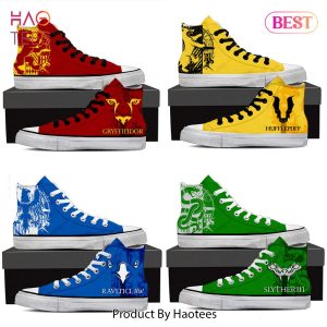 [LUXURY] Quidditch Gryffindor Harry Potter High Top Shoes Limited Edition