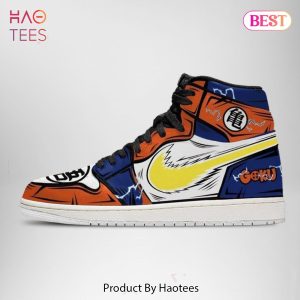 [SALE] Anime Dragon Ball Son Goku Air Jordan High Top Sneaker All Over Printed