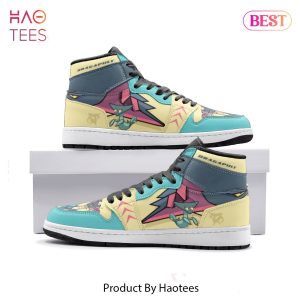 [SALE] Dragapult Pokemon Air Jordan High Top Sneaker POD Design