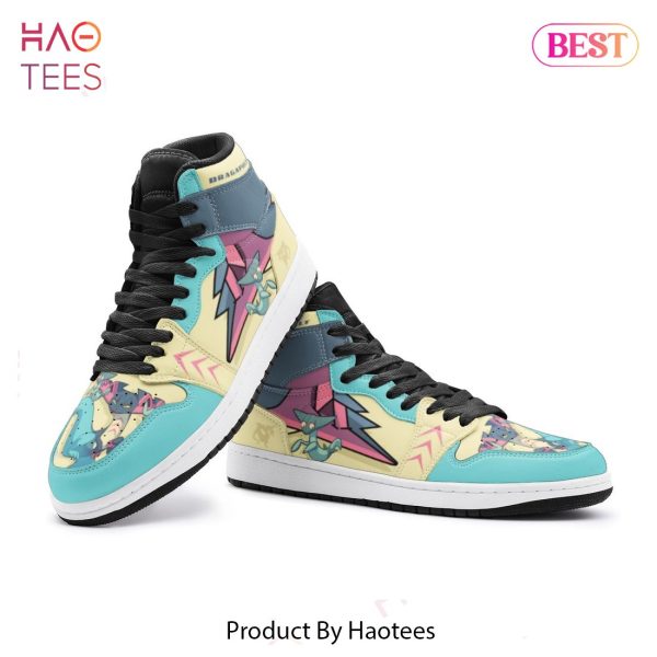 [SALE] Dragapult Pokemon Air Jordan High Top Sneaker POD Design