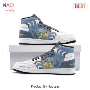 [SALE] Eevee Evolution Pokemon Air Jordan High Top Sneaker Limited Edition