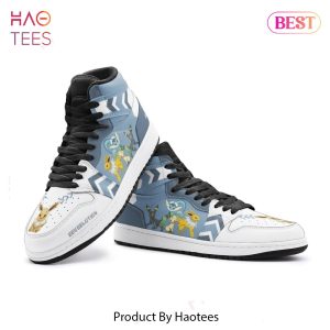 [SALE] Eevee Evolution Pokemon Air Jordan High Top Sneaker Limited Edition