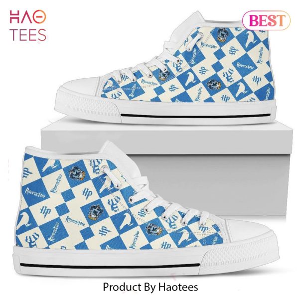 [SALE] Harry Potter Ravenclaw High Top Shoes POD Design