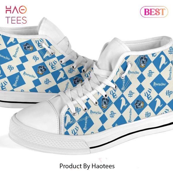 [SALE] Harry Potter Ravenclaw High Top Shoes POD Design
