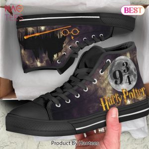 [SALE] Harry Potter Sneakers 94 High Top Shoes POD Design