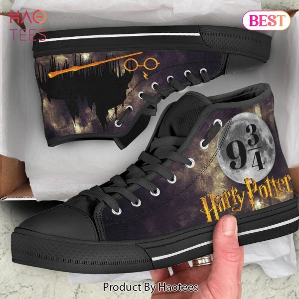 [SALE] Harry Potter Sneakers 94 High Top Shoes POD Design