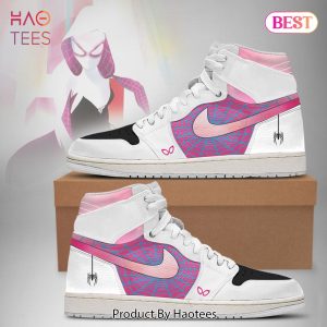 [SALE] Marvel Spider Man_ Across the Spider Verse Gwen Stacy Air Jordan High Top Sneaker All Over Printed