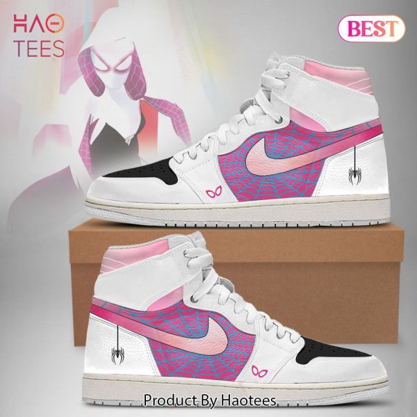 [SALE] Marvel Spider Man_ Across the Spider Verse Gwen Stacy Air Jordan High Top Sneaker All Over Printed