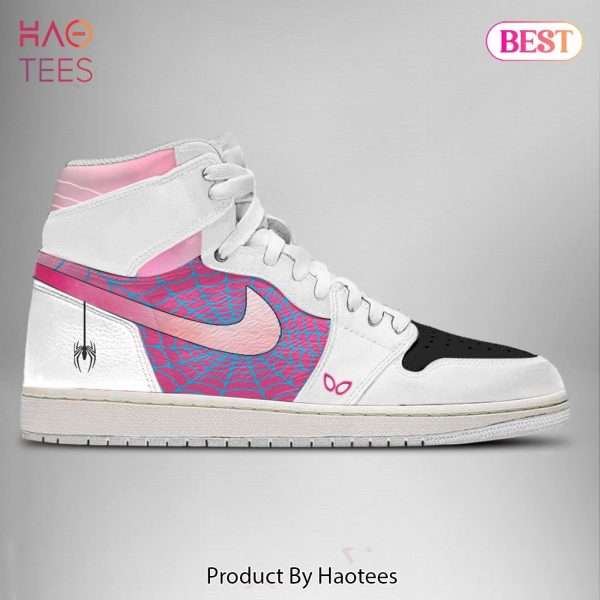 [SALE] Marvel Spider Man_ Across the Spider Verse Gwen Stacy Air Jordan High Top Sneaker All Over Printed