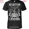 Led Zeppelin 1968 The Birth Legends Unisex T-Shirt