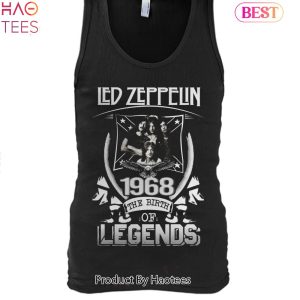 Led Zeppelin 1968 The Birth Legends Unisex T-Shirt