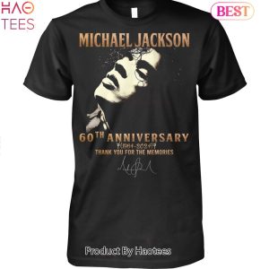 Michael Jackson 60th Anniversary 1964-2024 Thank You For The Memories Unisex T-Shirt v