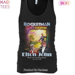 Rocketman Yellow Brick Road Elton John Music Has Healing Power The Final Tour Unisex T-Shirt