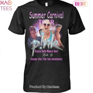 Summer Carnival Tour Alecia Beth Moore Hart Thank You For The Memories Unisex T-Shirt