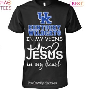 NEW Kentucky Wildcats In My Veins Unisex T-Shirt
