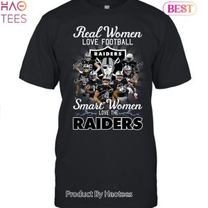 Real Women Love Football Smart Women Love The Las Vegas Raiders Champions Unisex T-Shirt