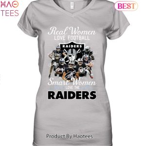 Real Women Love Football Smart Women Love The Las Vegas Raiders Champions Unisex T-Shirt