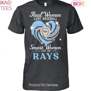 Real Women Love Football Smart Women Love The Tampa Bay Rays Champions Unisex T-Shirt