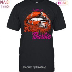 NEW LIP Cleveland Browns Barbie Unisex T-Shirt
