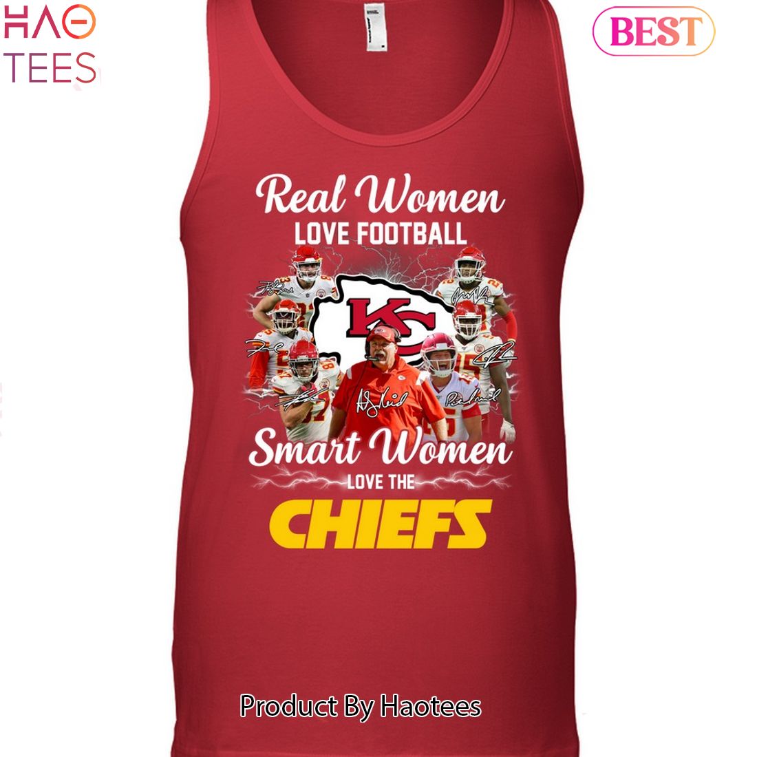 Womens Ladies KANSAS CITY CHIEFS Scoop Neck Football SHIRT New